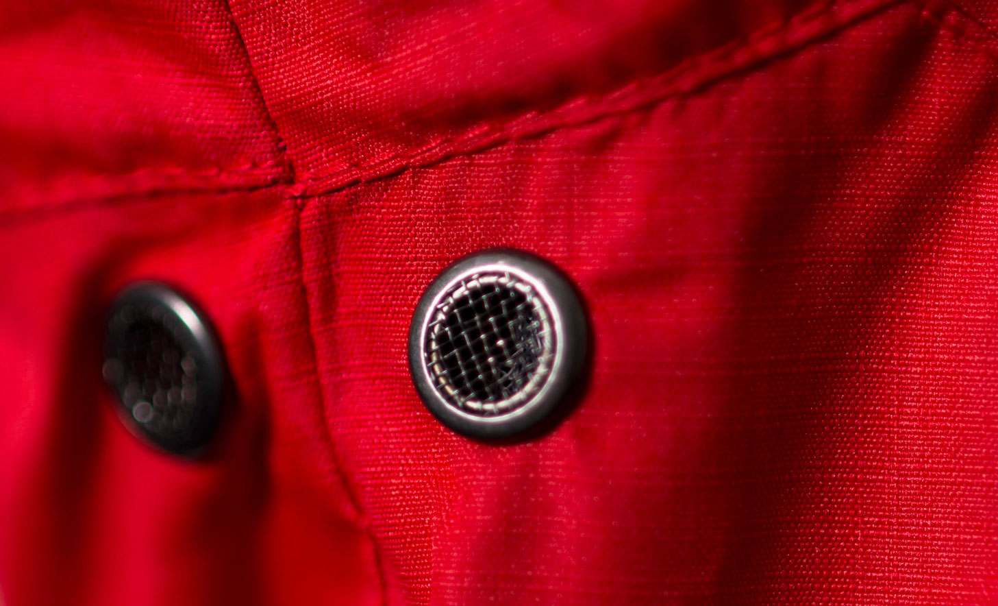VISIJAX HIGHLIGHT Jacket in Red - Ventilation Holes