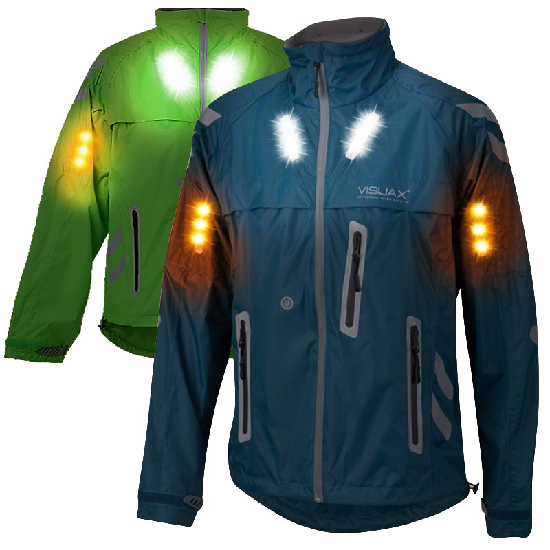 LED Hi-Vis 'City Ace' Indicator Cyclist Equestrian Jacket
