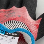 TEGERA®785 by Ejendals: Scandinavian Quality Durable & Ergonomic Cut-5 Double-Dipped Nitrile Glove