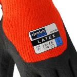 TEGERA®6282 by Ejendals: Synthetic glove, Winter-lined, Latex foam, Cat. II for allround work