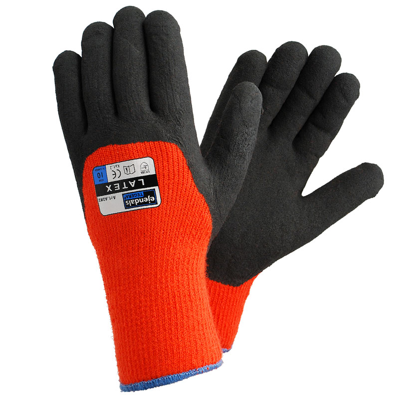 TEGERA®6282 by Ejendals: Synthetic glove, Winter-lined, Latex foam, Cat. II for allround work