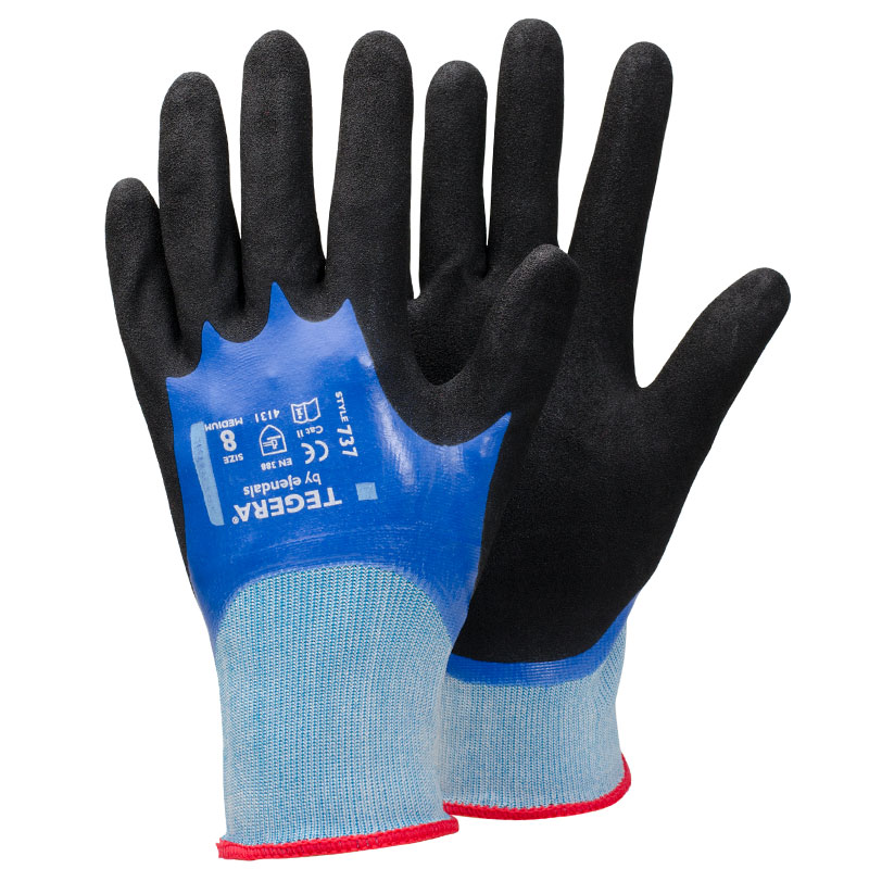 TEGERA®737 by Ejendals: BEST All-Round Nitrile-Grip Gen. Work Glove