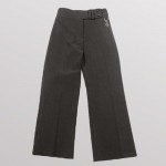 Girls 2 Button Heart Ring Bootleg Trouser - CTRG82E