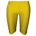 Girls’ & Ladies’ Hi-Stretch Shiny Dancing Shorts - DSTG01S-Fluorescent-yellow
