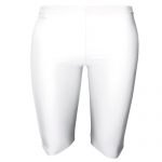 Girls’ & Ladies’ Hi-Stretch Shiny Dancing Shorts - DSTG01S-white