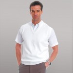 100% High Bulk Acrylic Bowling Fine Knit V-Neck Sleeveless Tank Top - PJUA02