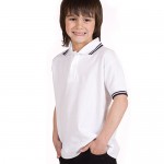 210gsm Kids Premium Tipped PC Polo - TPK02T