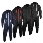 280gsm Adults Hoody Onesie Plain or Contrast TwoTone - TSA09