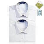 CKL Schoolwear TWINPACK Girls School Blouse Short Sleeve - CBLG12