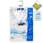 CSHB12-CKL Schoolwear TWINPACK Boys School Shirt S/S-white-pck