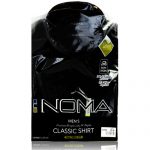NSHA01T-Noma Men's Tailored Classic Shirt L/S-black-pck