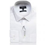 NSHA01T-Noma Men's Tailored Classic Shirt L/S-white