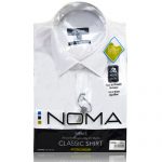 NSHA01T-Noma Men's Tailored Classic Shirt L/S-white-pck