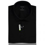 NSHA02T-Noma Men's Tailored Classic Shirt S/S-black