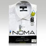 NSHA02T-Noma Men's Tailored Classic Shirt S/S-white-pck