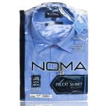 NSHA03-Noma Men's Pilot Shirt L/S-blue-pck