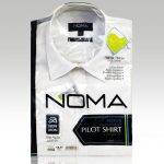 NSHA03T-Noma Men's Tailored Pilot Shirt L/S-white-pck