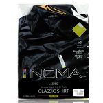 NSHL01F-Ladies Classic Fitted Shirt L/S-black-pck