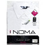 NSHL02-Noma Ladies Classic Shirt S/S-white-pck