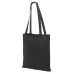 Guildford Cotton ShopperTote Shoulder Bag - GBA4112-black