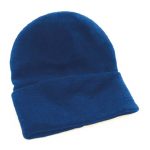 Fine Gauge Knitted Woolly Beanie Hat - GHAA02-royal
