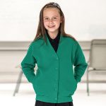 295g 50/50 PC Girls Sweatshirt Cardigan - JCK273