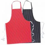 280g Striped Butchers Bib Apron (no pockets) - WAPA839