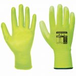 High Dexterity PU Palm Glove - WGLA120-green