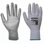 High Dexterity PU Palm Glove - WGLA120-grey
