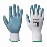 Smooth Nitrile Flexo Grip Nitrile Glove - WGLA310-grey