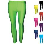 200gsm Girls Hi-Stretch Shiny Leggings - DLEG01S