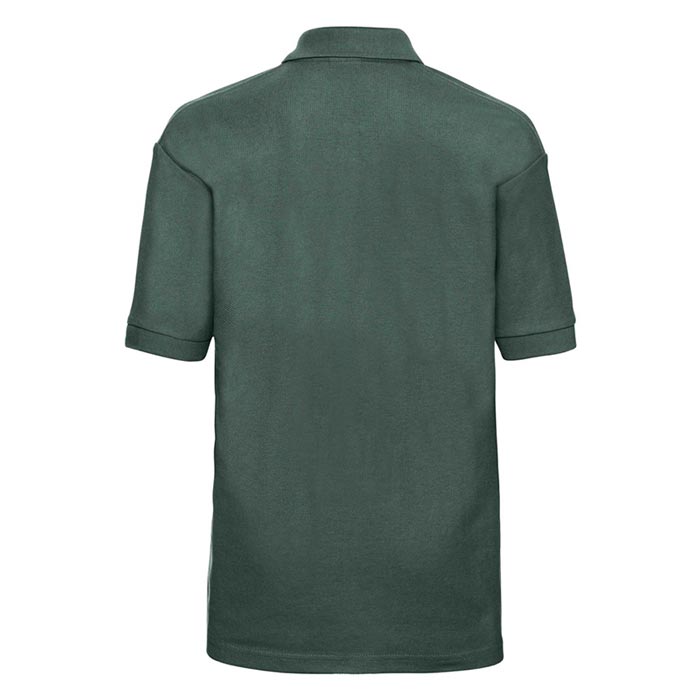 Kids Classic PC Polo - JPK539-bottle-green-back
