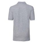 Kids Classic PC Polo - JPK539-light-oxford-back
