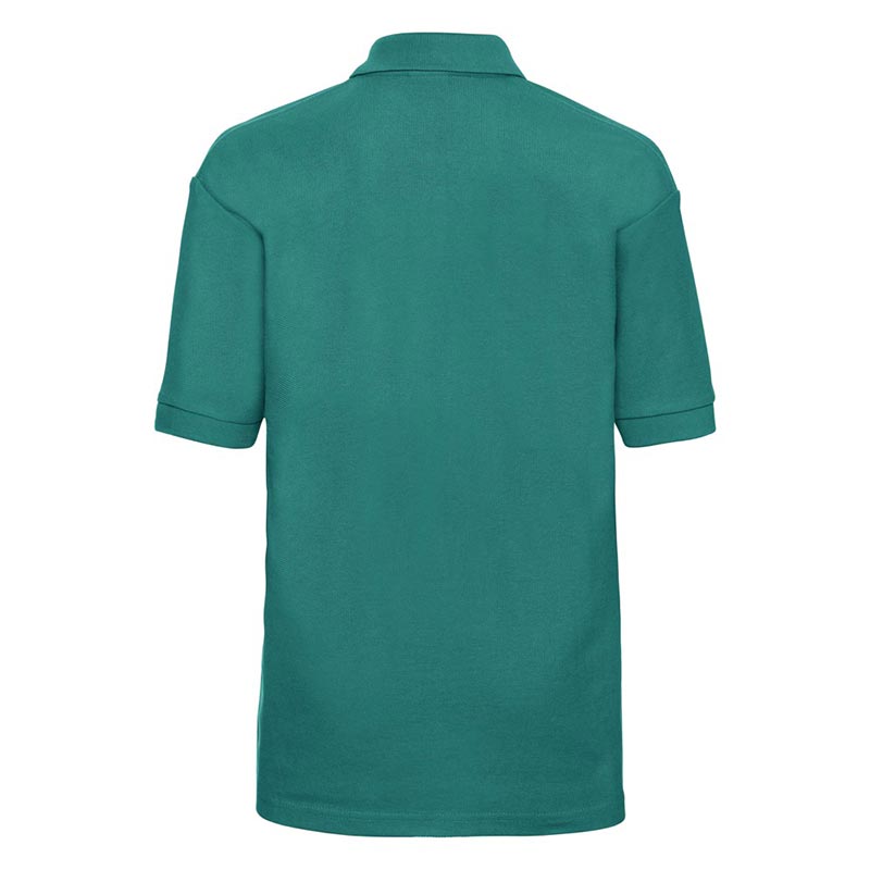 Kids Classic PC Polo - JPK539-winter-emerald-back