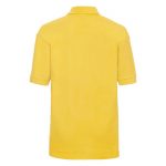 Kids Classic PC Polo - JPK539-yellow-back