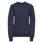 Kids Classic Raglan Crew Sweatshirt - JSK762-navy