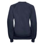 Kids Classic Raglan Crew Sweatshirt - JSK762-navy-back