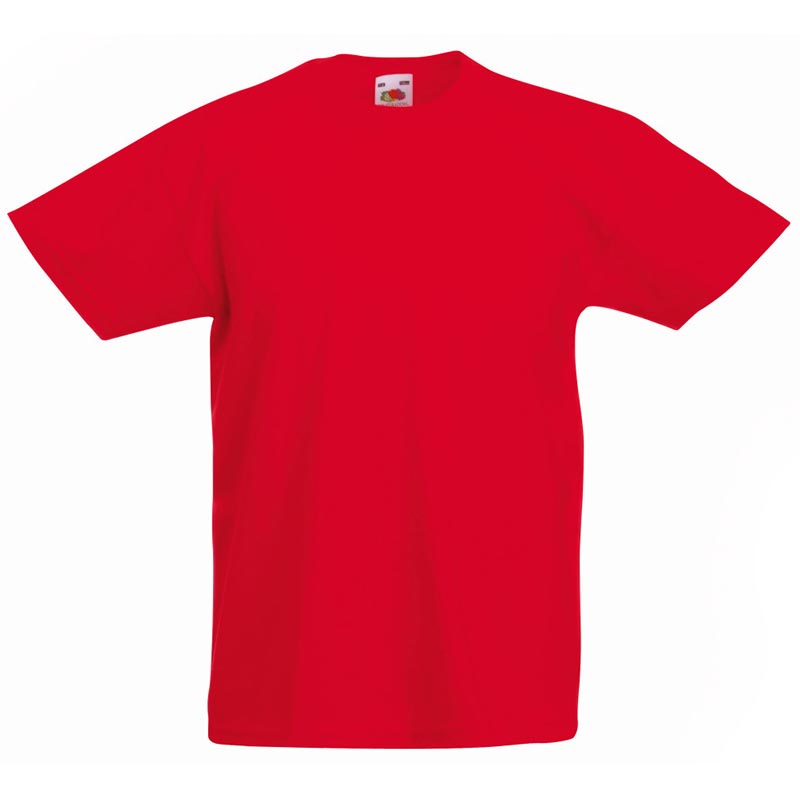 Kids & Toddlers Valueweight Crew T-Shirt - STVK-red
