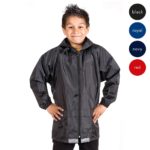 135gsm Kids Value Pack-Away Showerproof Kagoul TJAK03