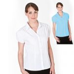 102gsm Ladies Puff Sleeve Blouse - CBLL06