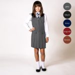 Girls Two Flap Button Pinafore CPIG03