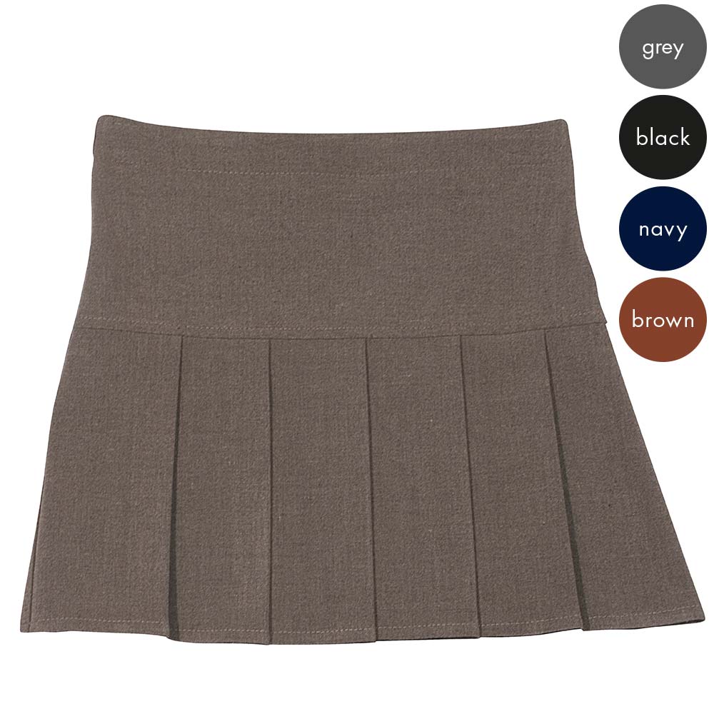 Girls Hand Pleat Skirt - Secondary - CKL Clothing Distribution