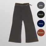 Girls Ribbon Bootleg Trousers - Primary CTRG127