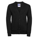 295g 50/50 PC Girls Sweatshirt Cardigan - JCK273-black