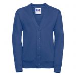 295g 50/50 PC Girls Sweatshirt Cardigan - JCK273-bright-royal