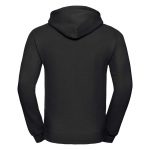 295gsm 50/50PC Adults Set-In Hooded Sweatshirt - JSA575-black-back