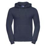 295gsm 50/50PC Adults Set-In Hooded Sweatshirt - JSA575-french-navy