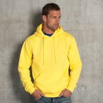 295gsm 50/50PC Adults Set-In Hooded Sweatshirt - JSA575