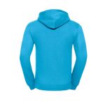 295gsm 50/50PC Adults Set-In Hooded Sweatshirt - JSA575-turquois-back