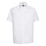 135g 70/30CP Mens Easy-Care Oxford Shirt Short Sleeve - JSHA933-white